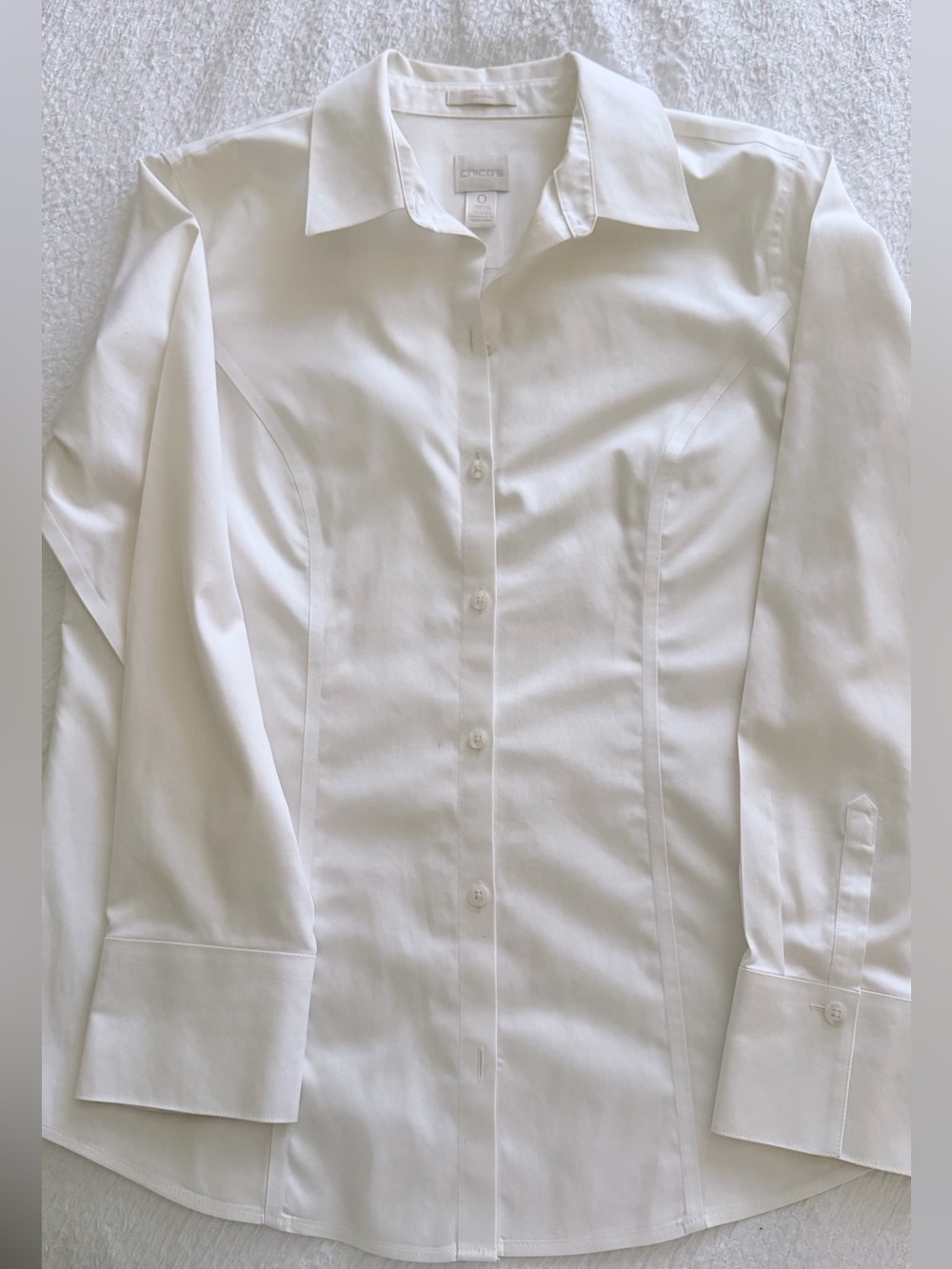 Womens Chico White Blouse - size 0